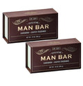 San Francisco Soap Company Man Bar 10 oz Cardamom & Juniper (2-Pack) – Exfoliating Triple-Milled Soap