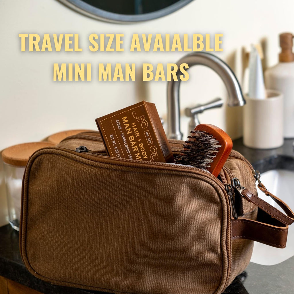 San Francisco Soap Company – 6-Piece Men’s Gift Set | 2 oz Bar Soaps