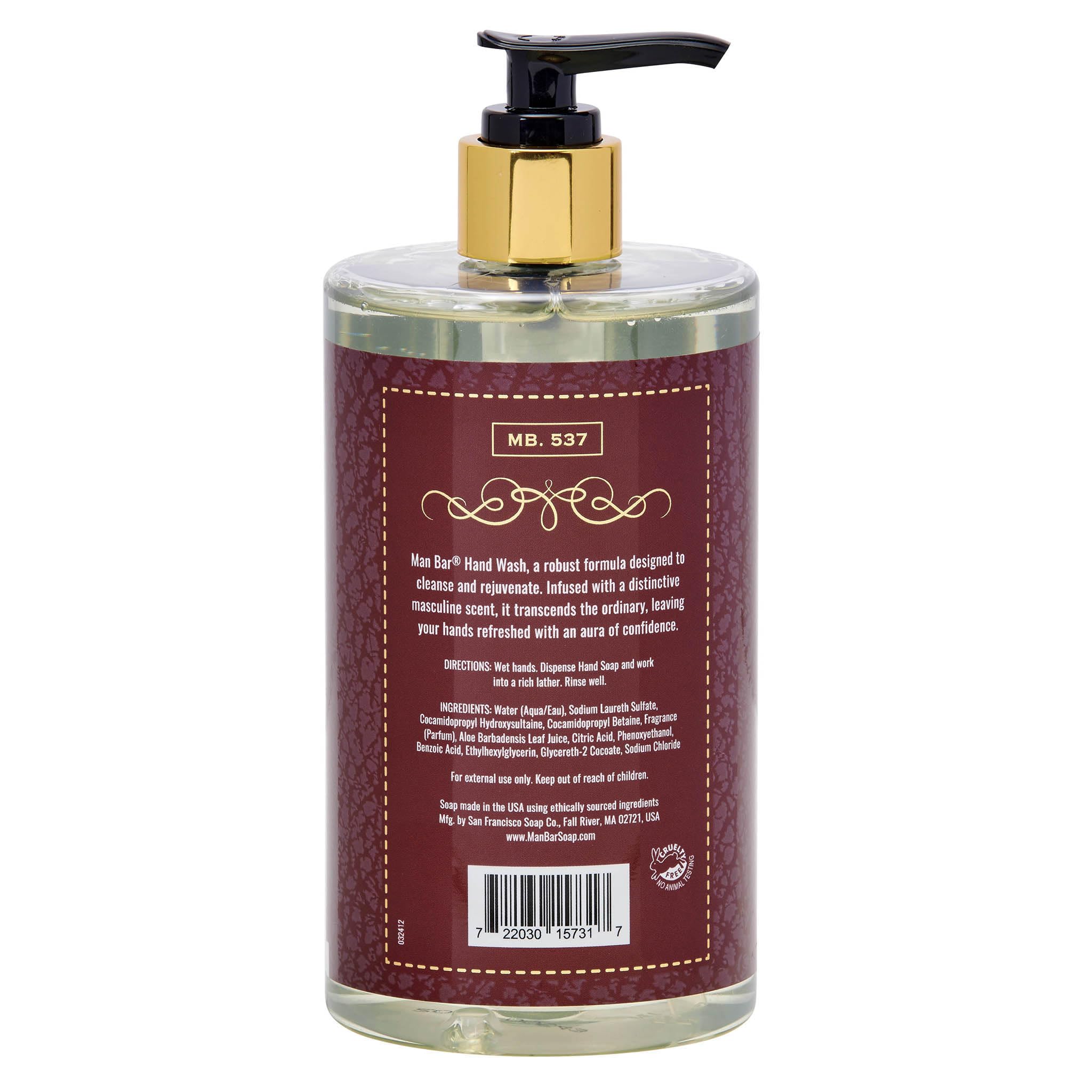 San Francisco Soap Company Exotic Musk & Sandalwood Hand Wash – 16.5 oz