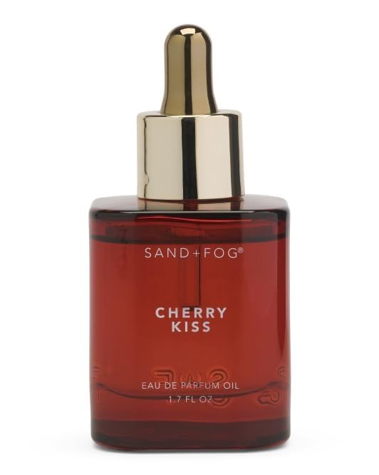 Sand + Fog Cherry Kiss Fragrance Dropper Perfume Oil EDP 50ml – Bold Cherry, Sandalwood & Amber