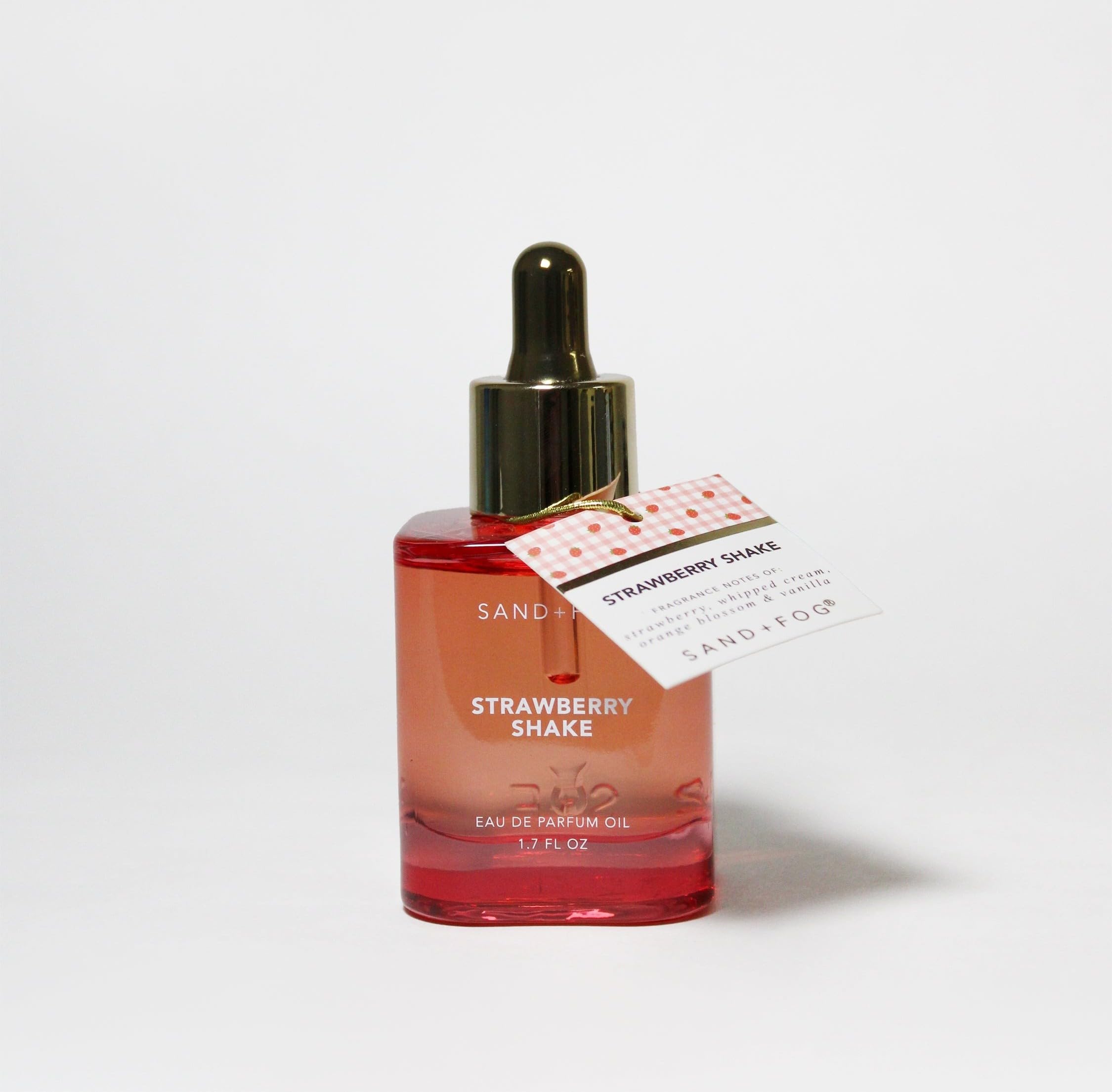 Sand + Fog Strawberry Shake Eau de Parfum Oil – 1.7 fl oz Dropper Bottle