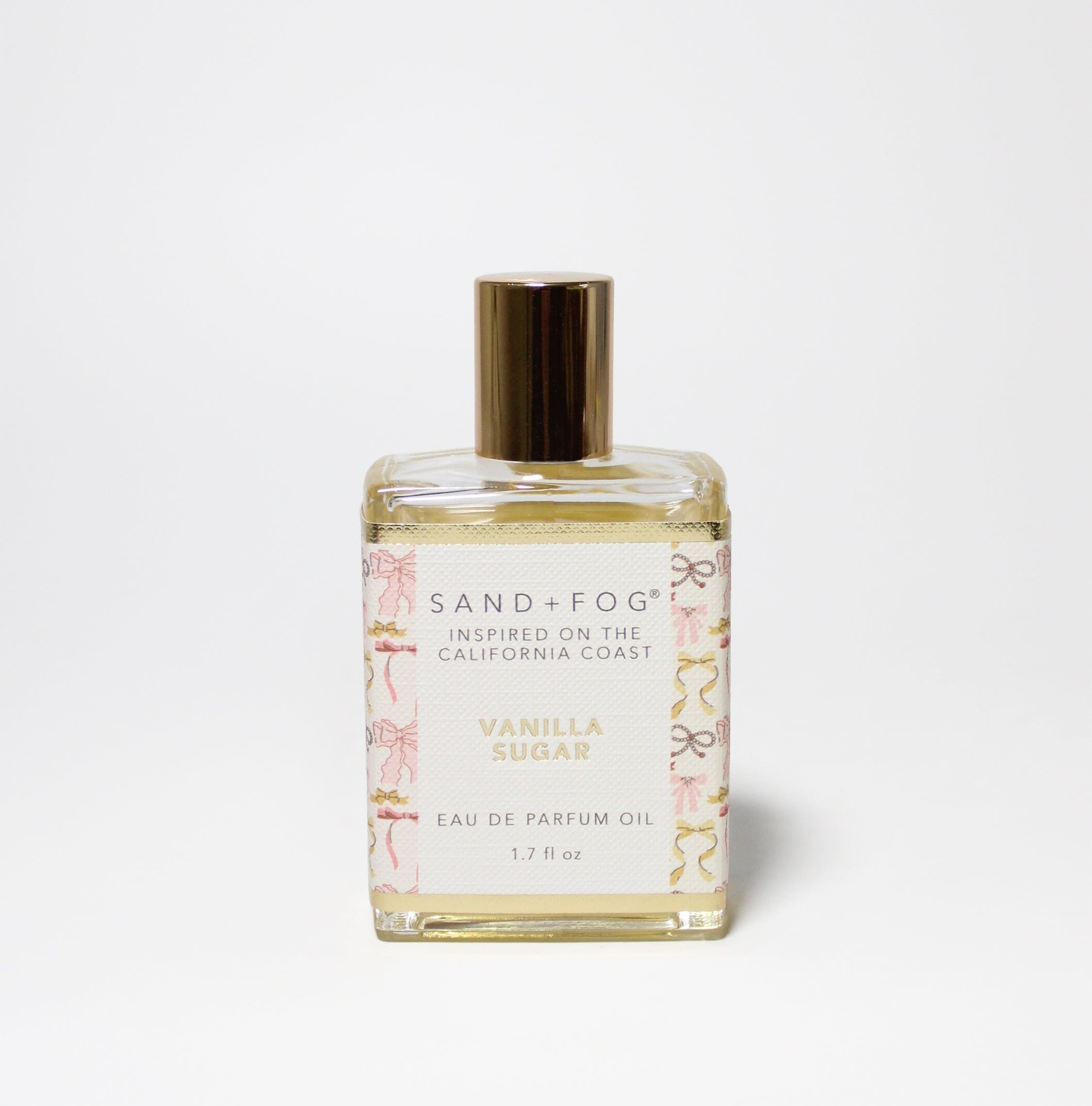 Sand + Fog Vanilla Sugar EDP Oil – California Coast Inspired, 1.7 fl oz Rollerball