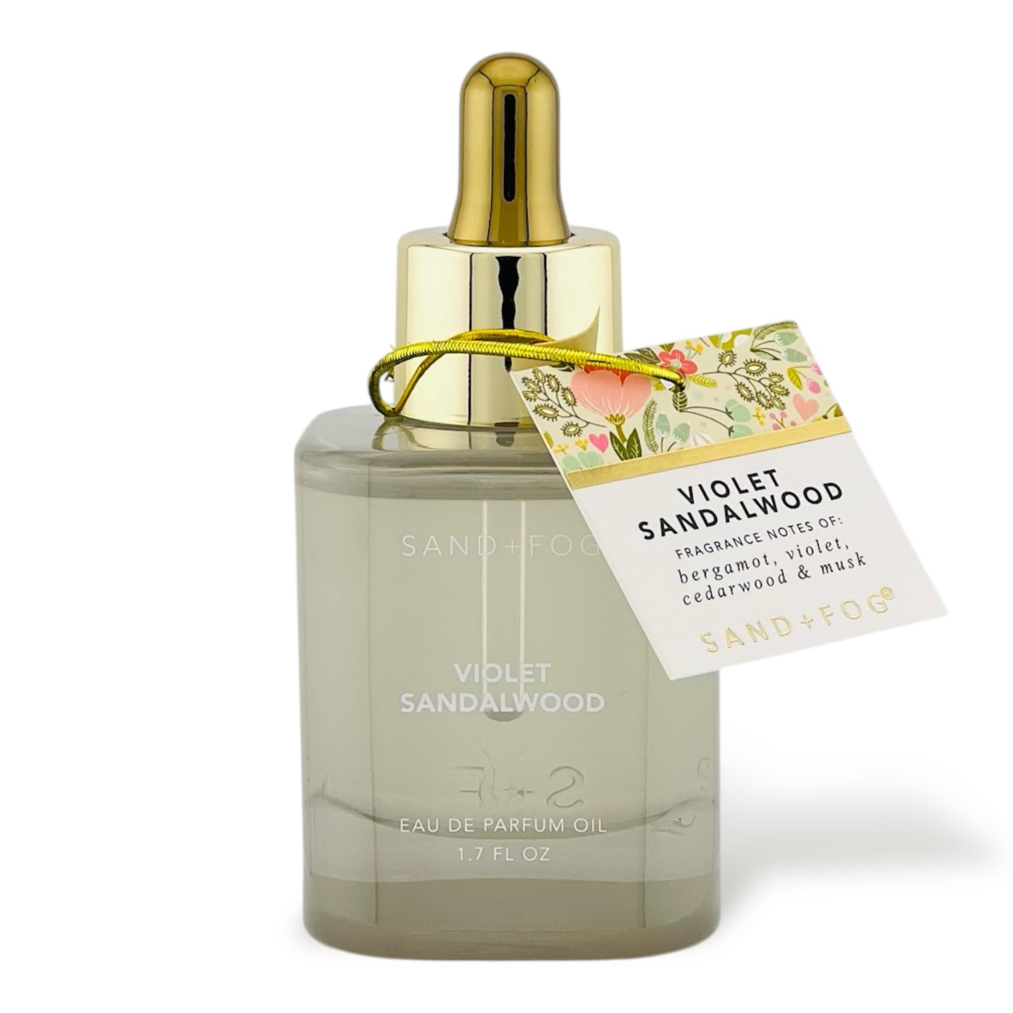 Sand + Fog Violet Sandalwood Eau de Parfum Oil 1.7oz | Luxury Fragrance