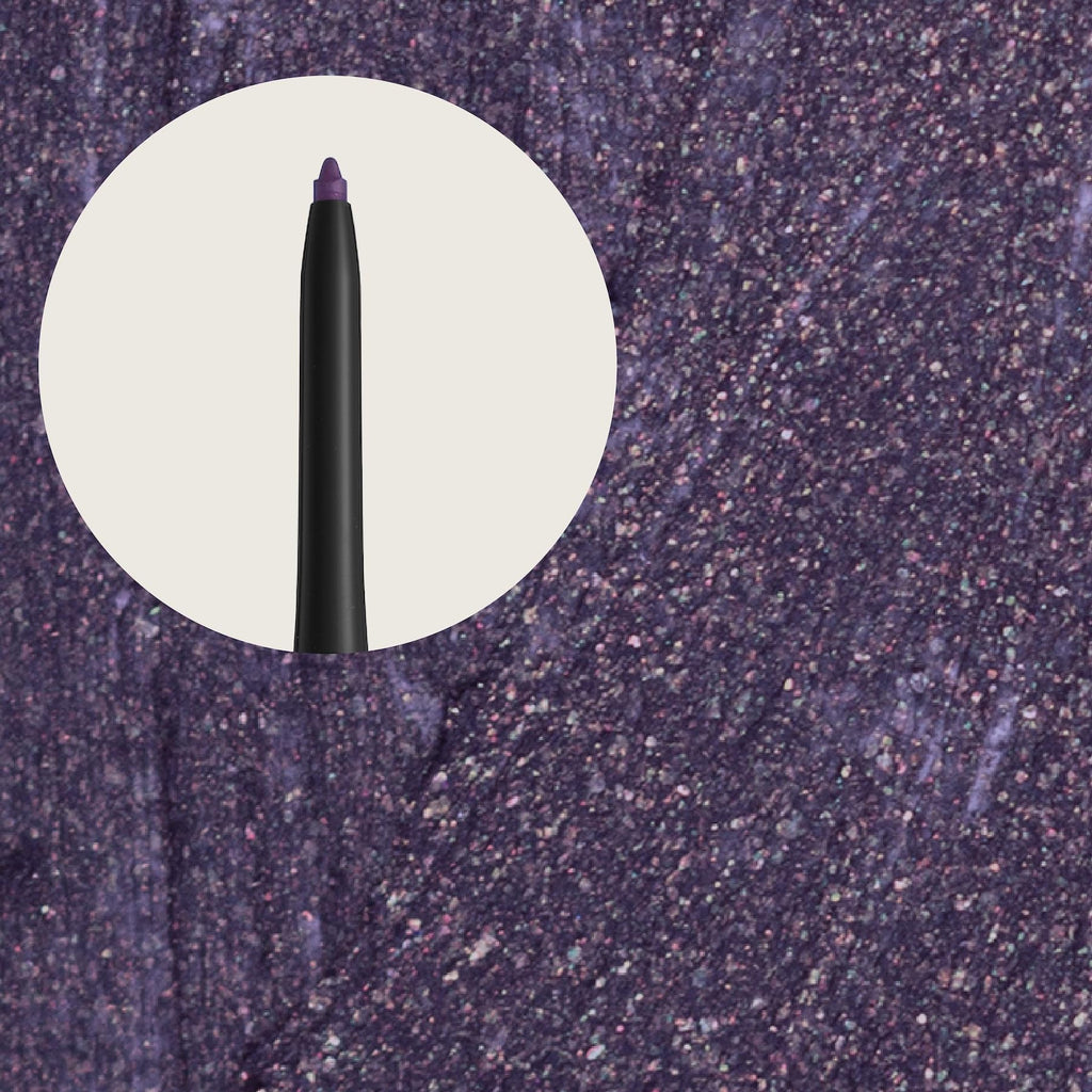 Sandstone Scandinavia Hypoallergenic Waterproof Eyeliner – Fragrance-Free Metallic Purple Space | Vegan & Cruelty-Free