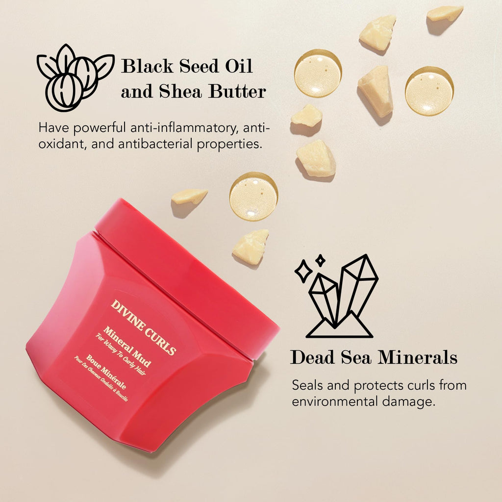 Saphira Divine Mineral Mud 17oz / 500ml – Mineral-Rich Clay for Spa-Grade Skincare