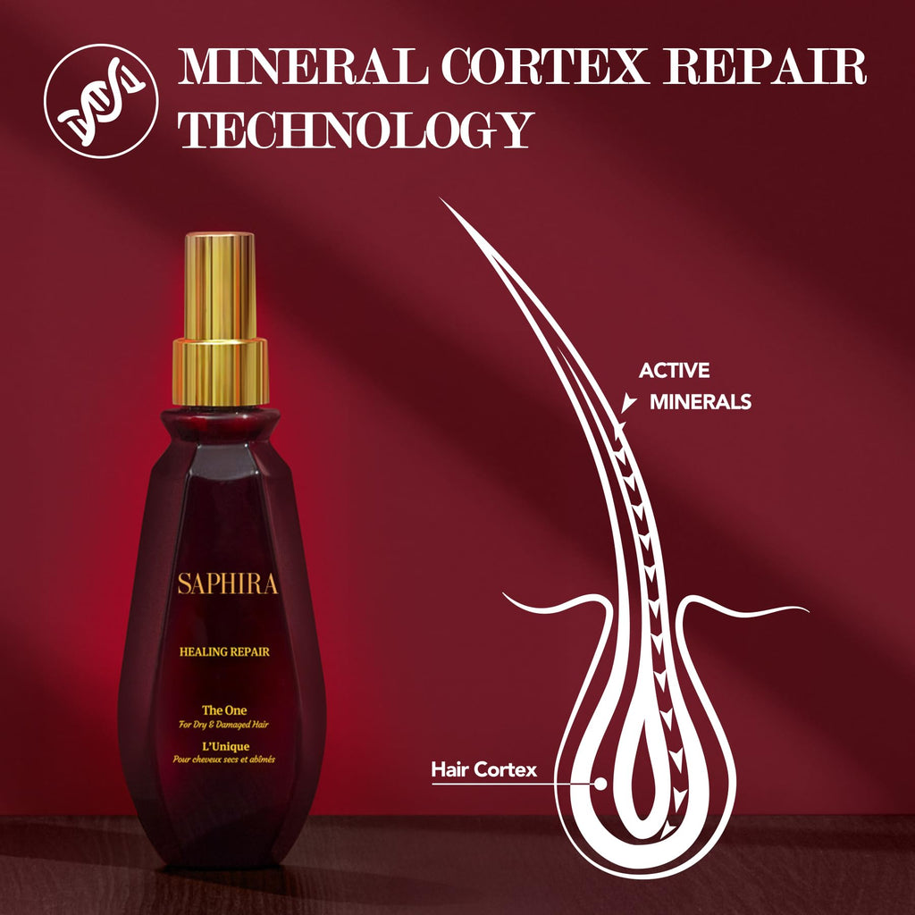 Saphira Healing Repair The One 5.1oz Leave-In Hair Mask for Damaged Hair
