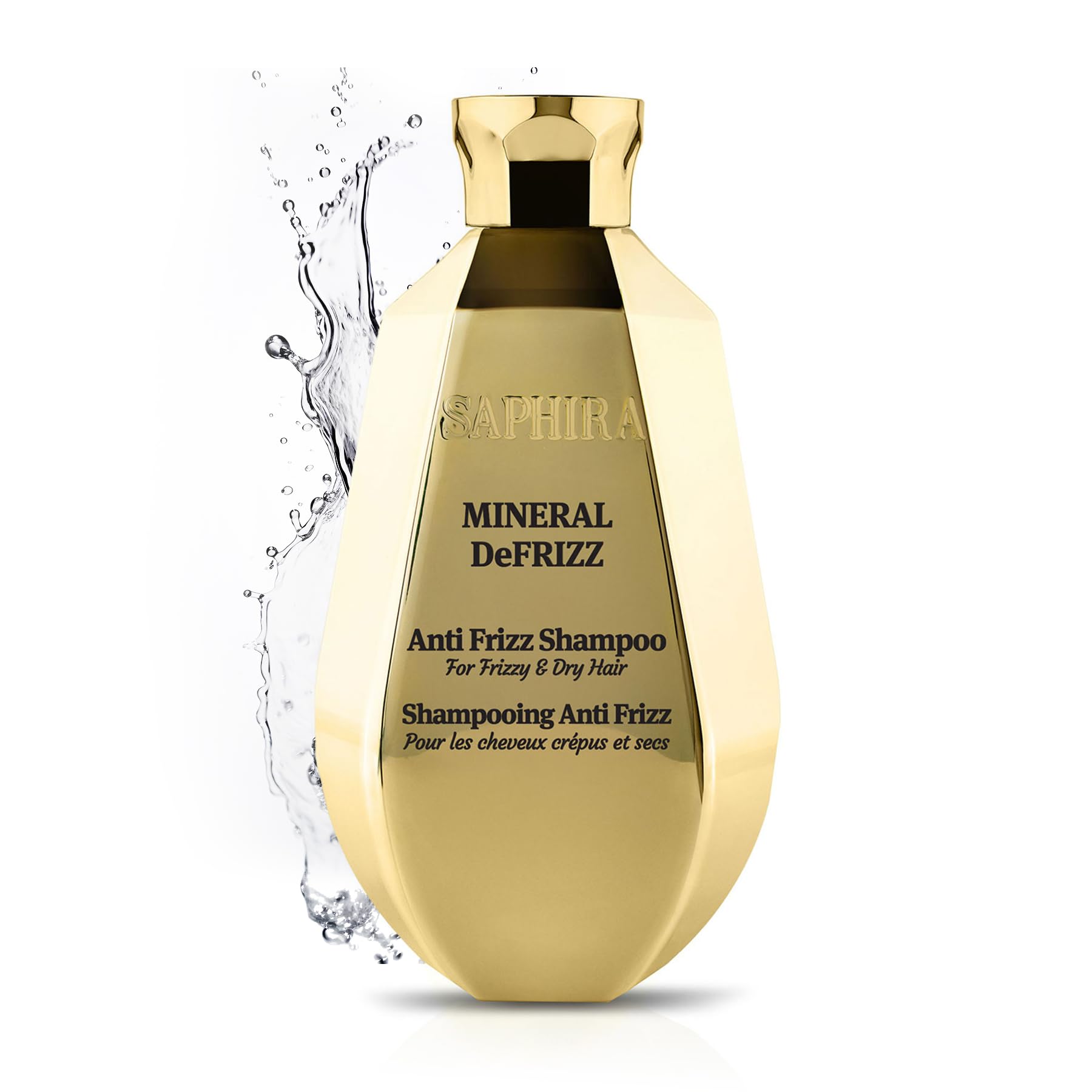 Saphira Mineral DeFrizz Anti Frizz Shamopo Shampoo – 8.5 oz / 250 ml