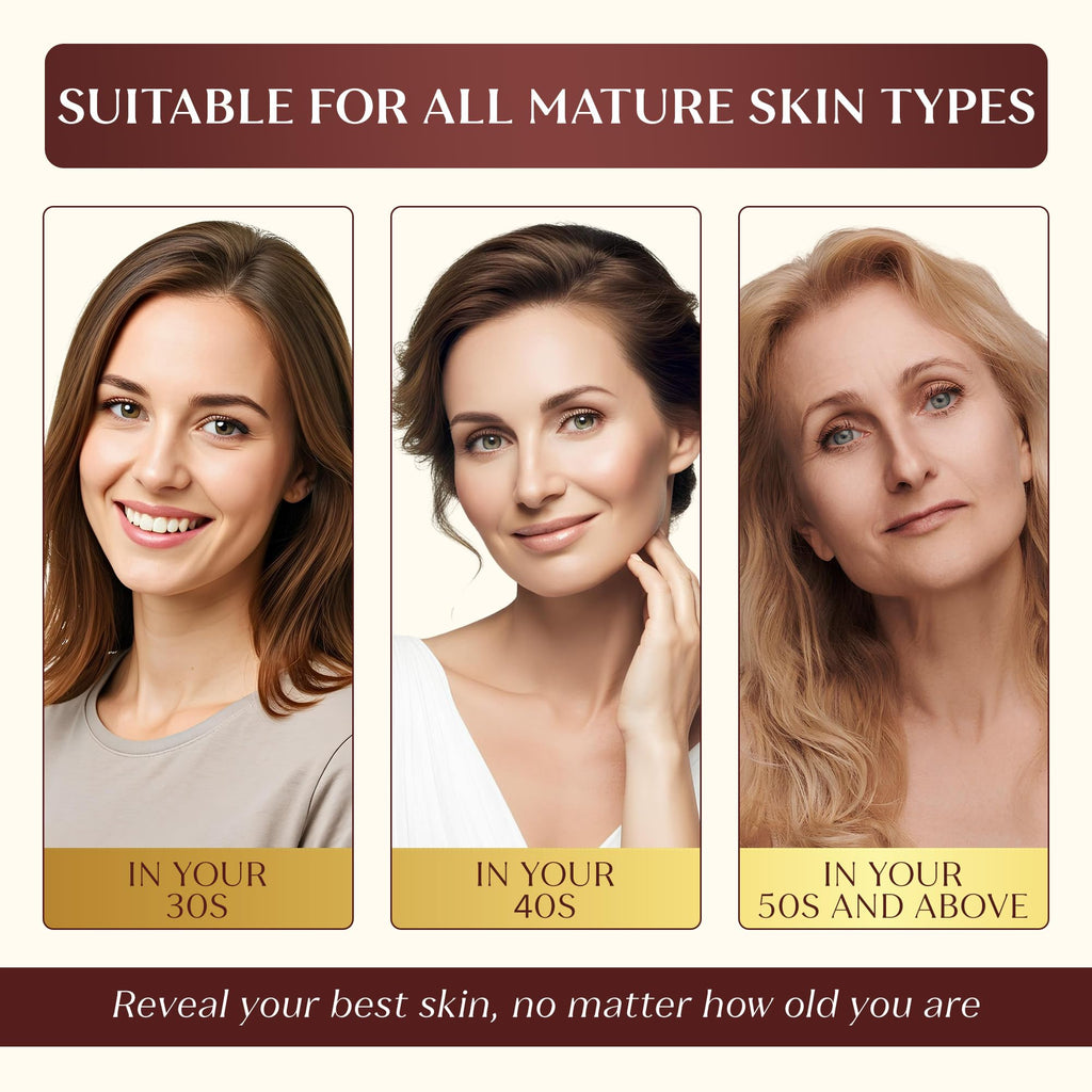 Sarah Luxe Care Dark Spot & Uneven Tone Cream | Retinol, Collagen & Hyaluronic Acid – 1.7 oz