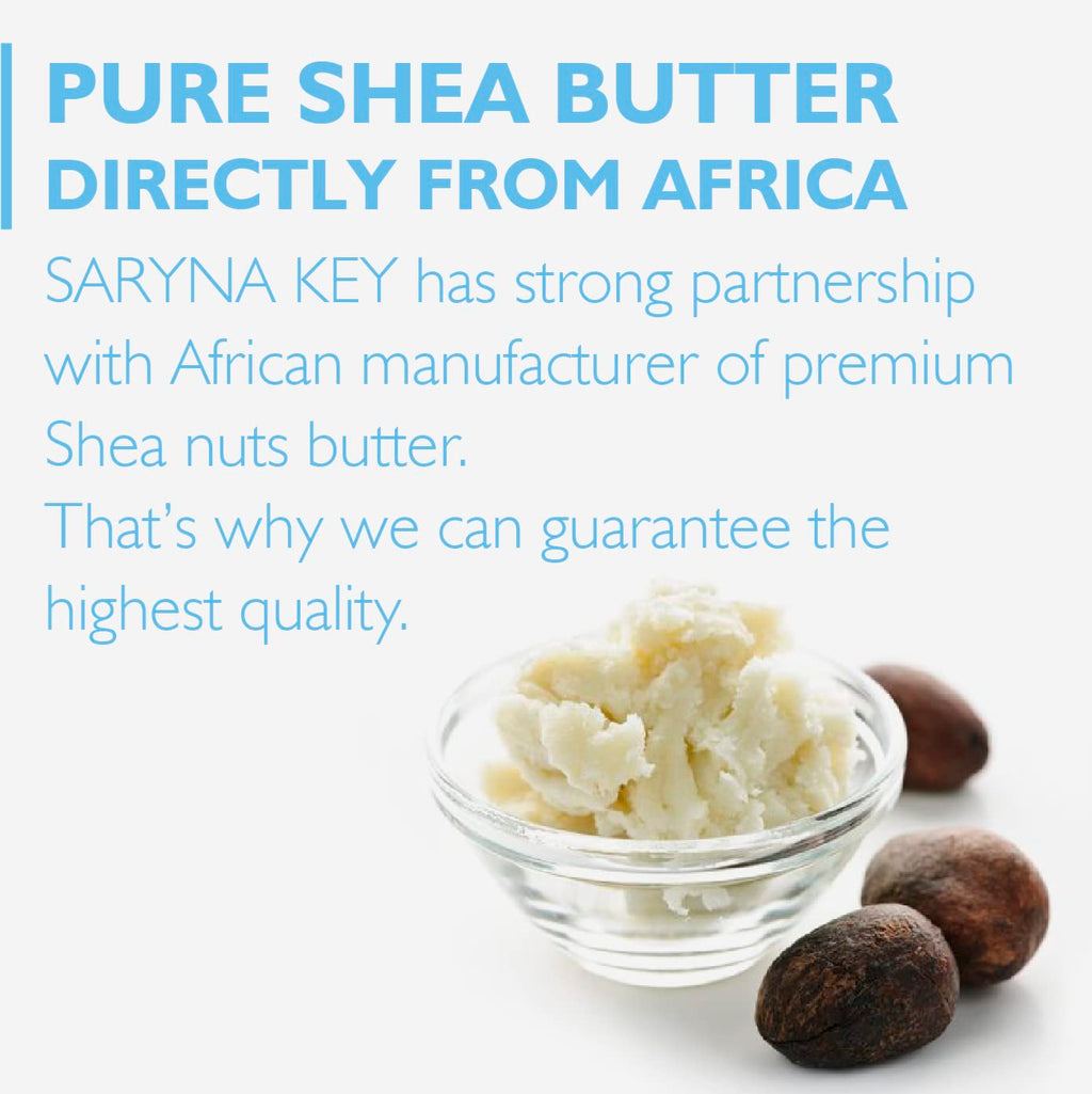 Saryna Key Mixed Shea 80/20% Leave-In Moisturizer – Lightweight Hold for Soft Waves & Loose Curls (300ml/10.14oz)