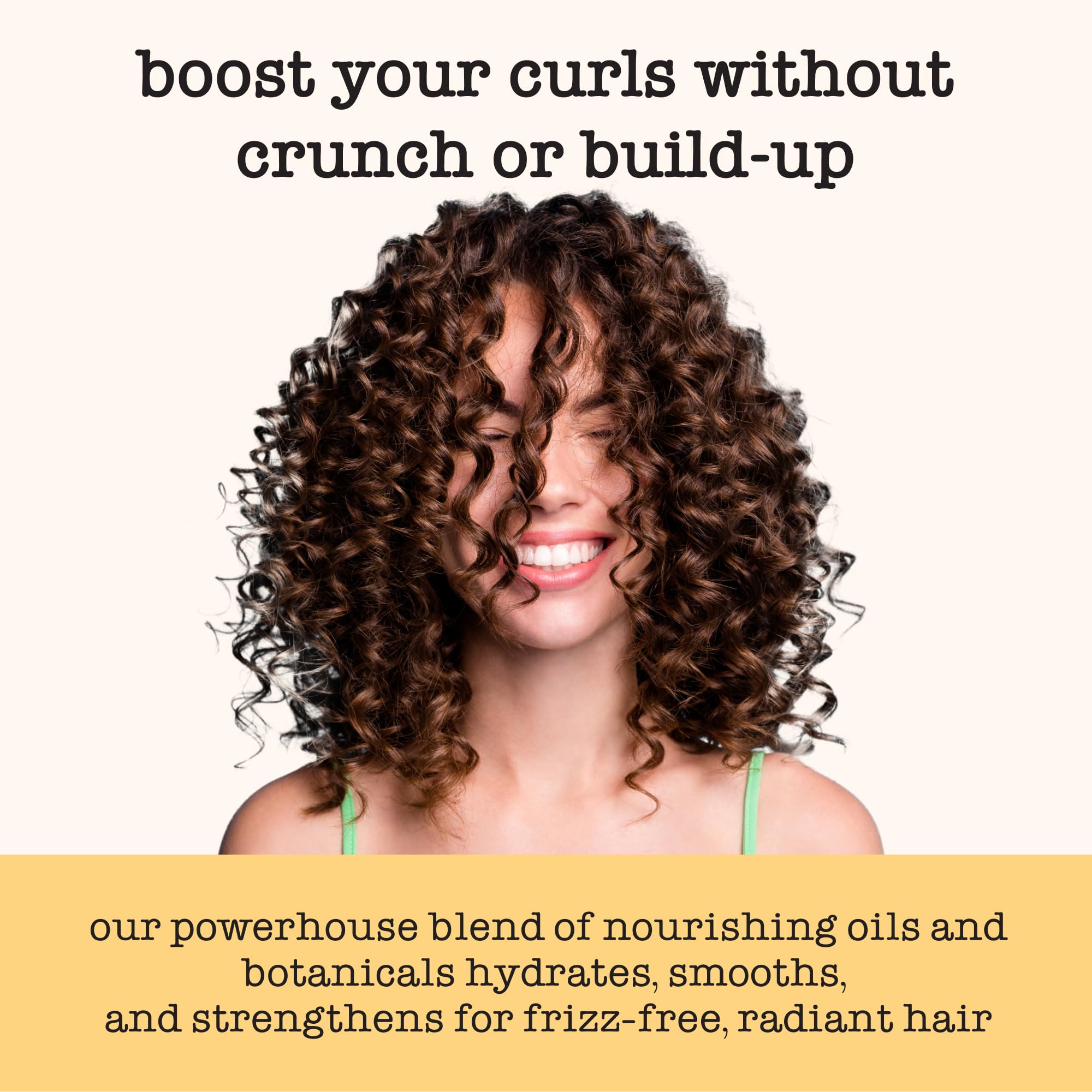 SAUCE BEAUTY Crème Brulee Curl Custard – Frizz Control & Curl Defining Cream for Wavy & Coily Hair