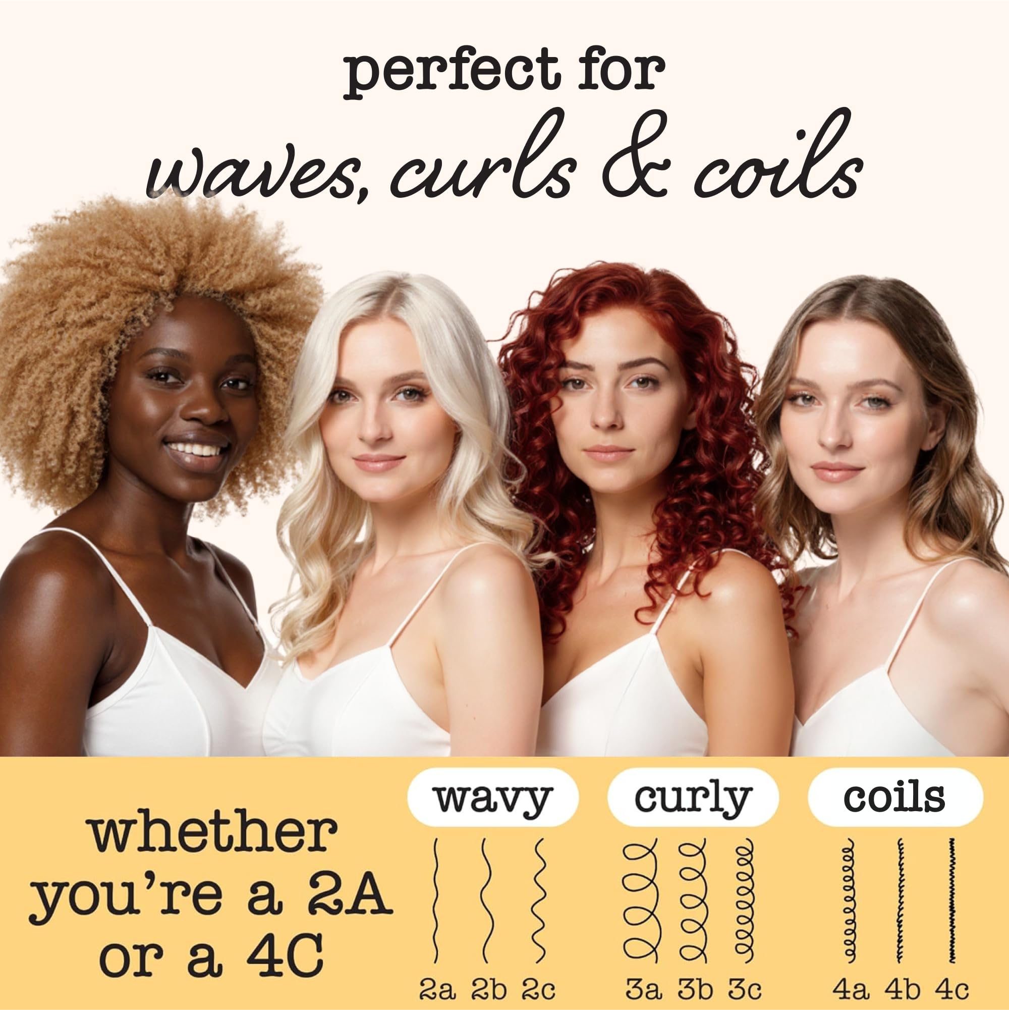 SAUCE BEAUTY Crème Brulee Curl Custard – Frizz Control & Curl Defining Cream for Wavy & Coily Hair