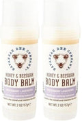 Savannah Bee Company Rosemary Lavender Body Balm – Deep Moisturizing, Mess-Free (2-Pack)