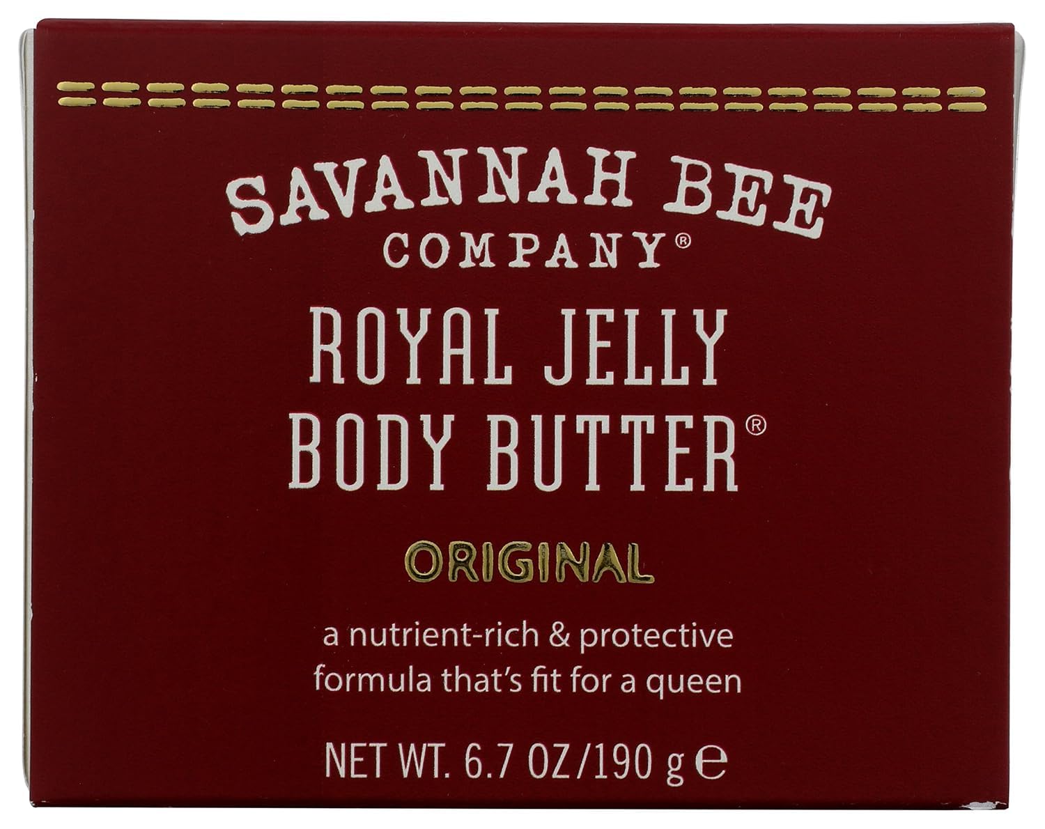 Savannah Bee Company Royal Jelly Body Butter – Deep Hydration for Soft, Glowing Skin