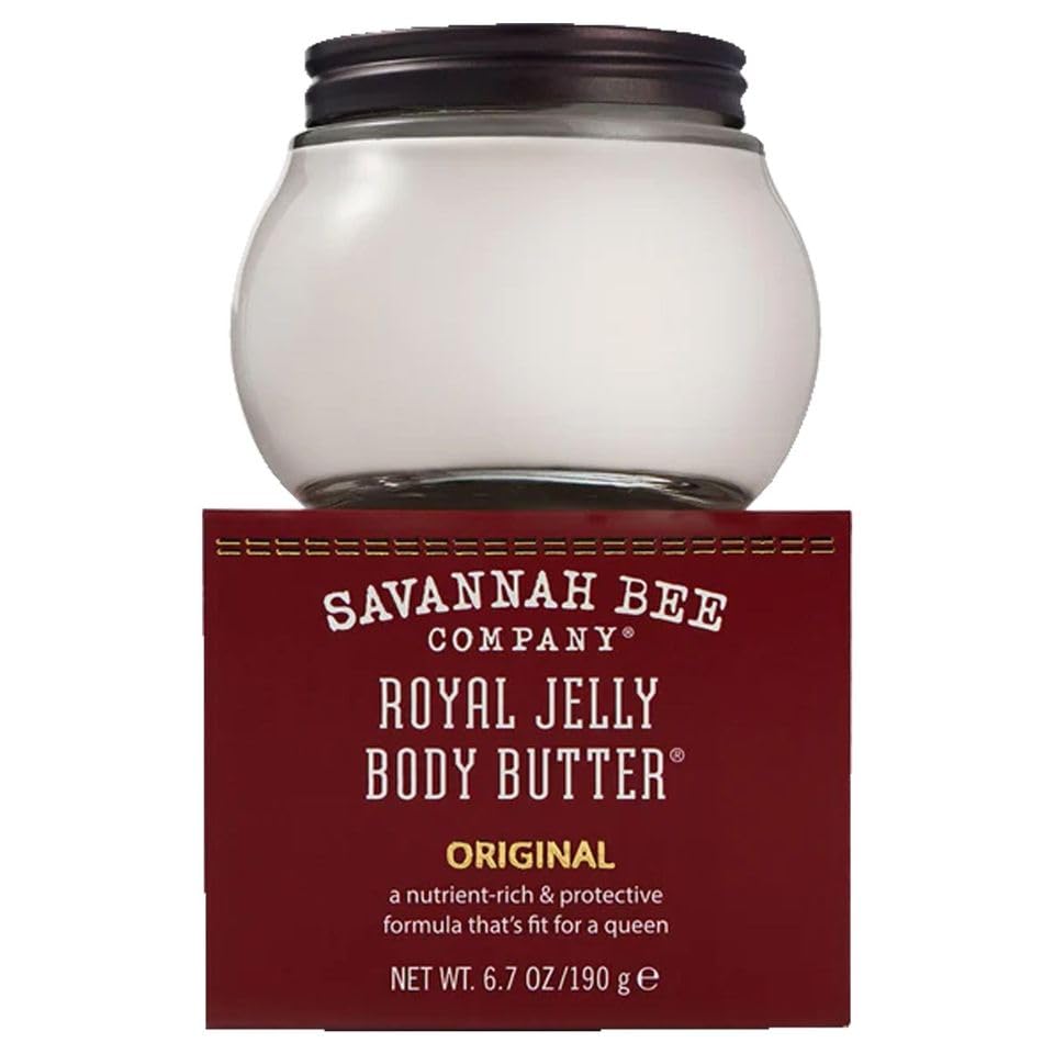 Savannah Bee Company Royal Jelly Body Butter – Deep Hydration for Soft, Glowing Skin