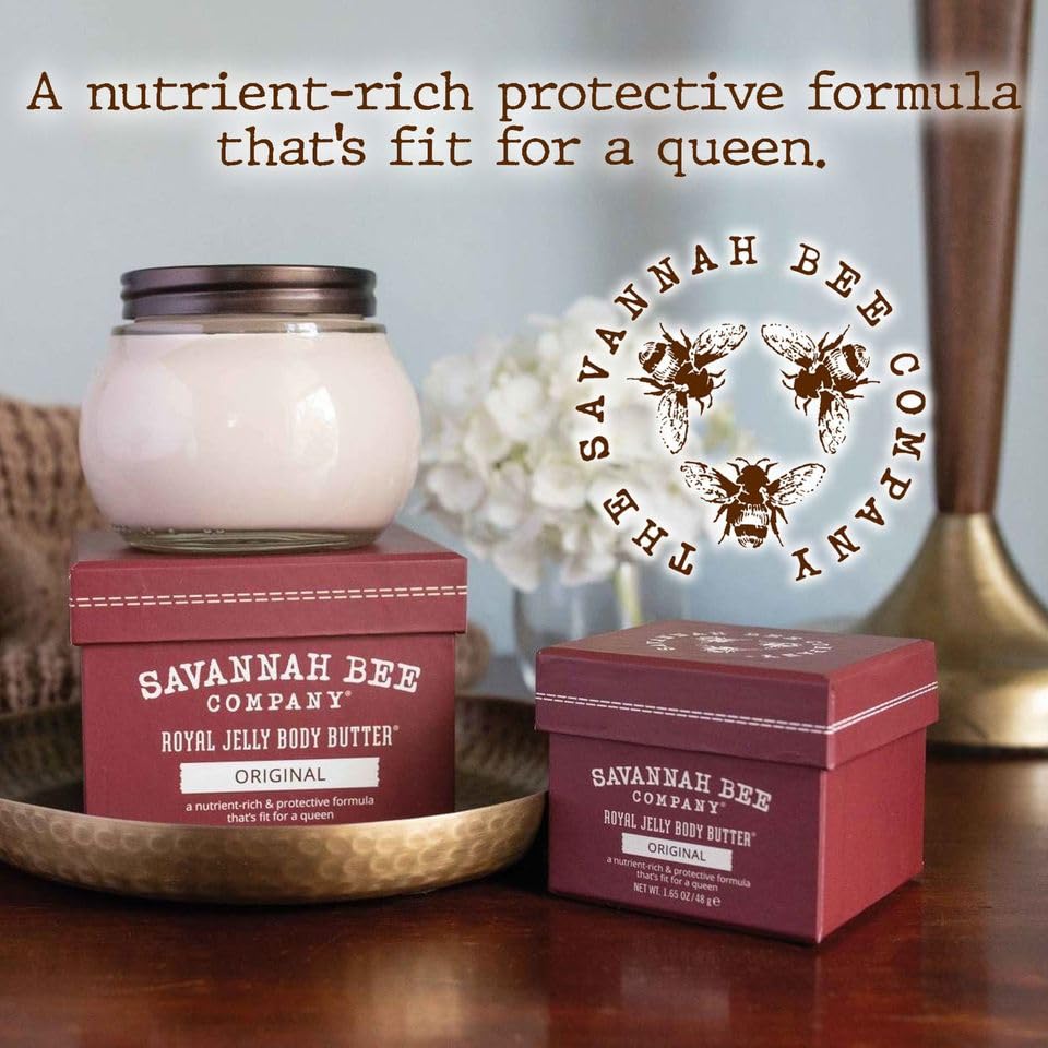 Savannah Bee Company Royal Jelly Body Butter – Deep Hydration for Soft, Glowing Skin