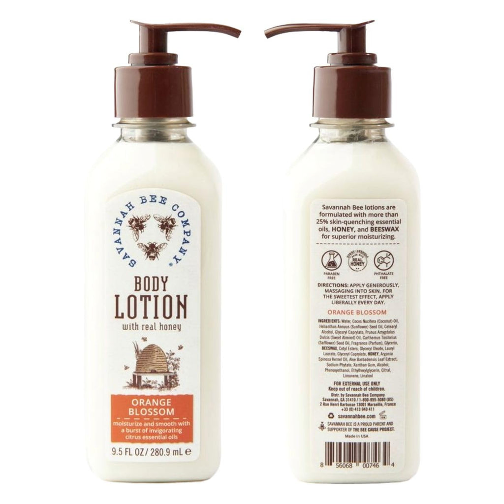 Savannah Bee Company Honey Body Lotion – All Natural Moisturizer for Women & Men