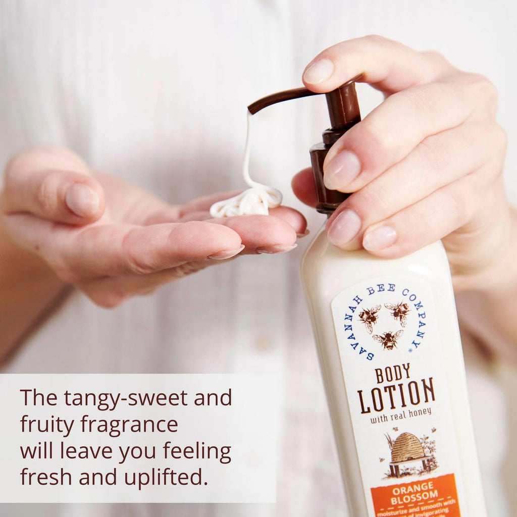 Savannah Bee Company Honey Body Lotion – All Natural Moisturizer for Women & Men