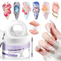 SAVILAND 60 g 3D Nail Gel – Strong Molding, No-Wipe White Sculpting Gel for 3D Nail Art