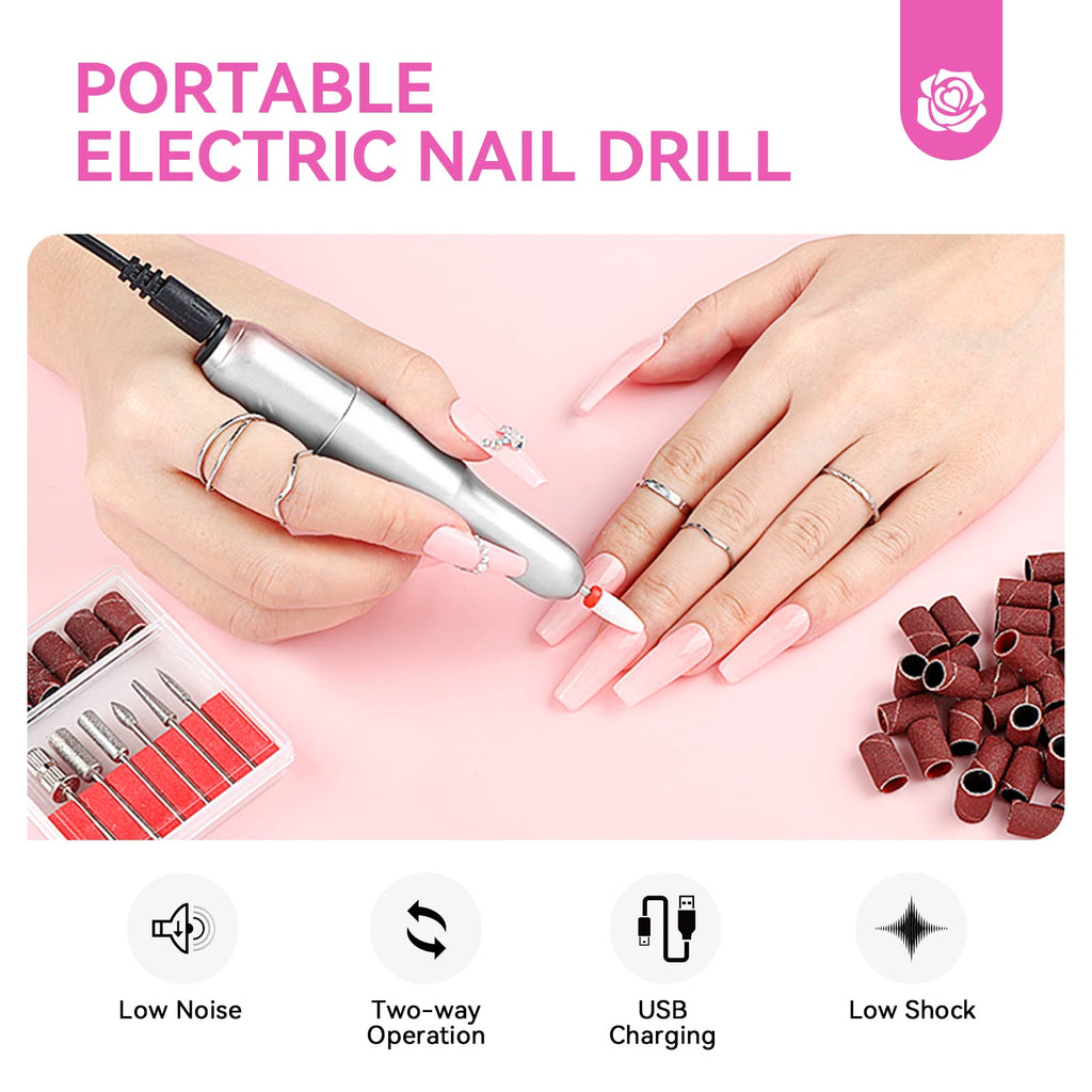 SAVILAND 1# Acrylic Nail Kit for Beginners — All-in-One Starter Set with Gel Polish, Drill & UV Light