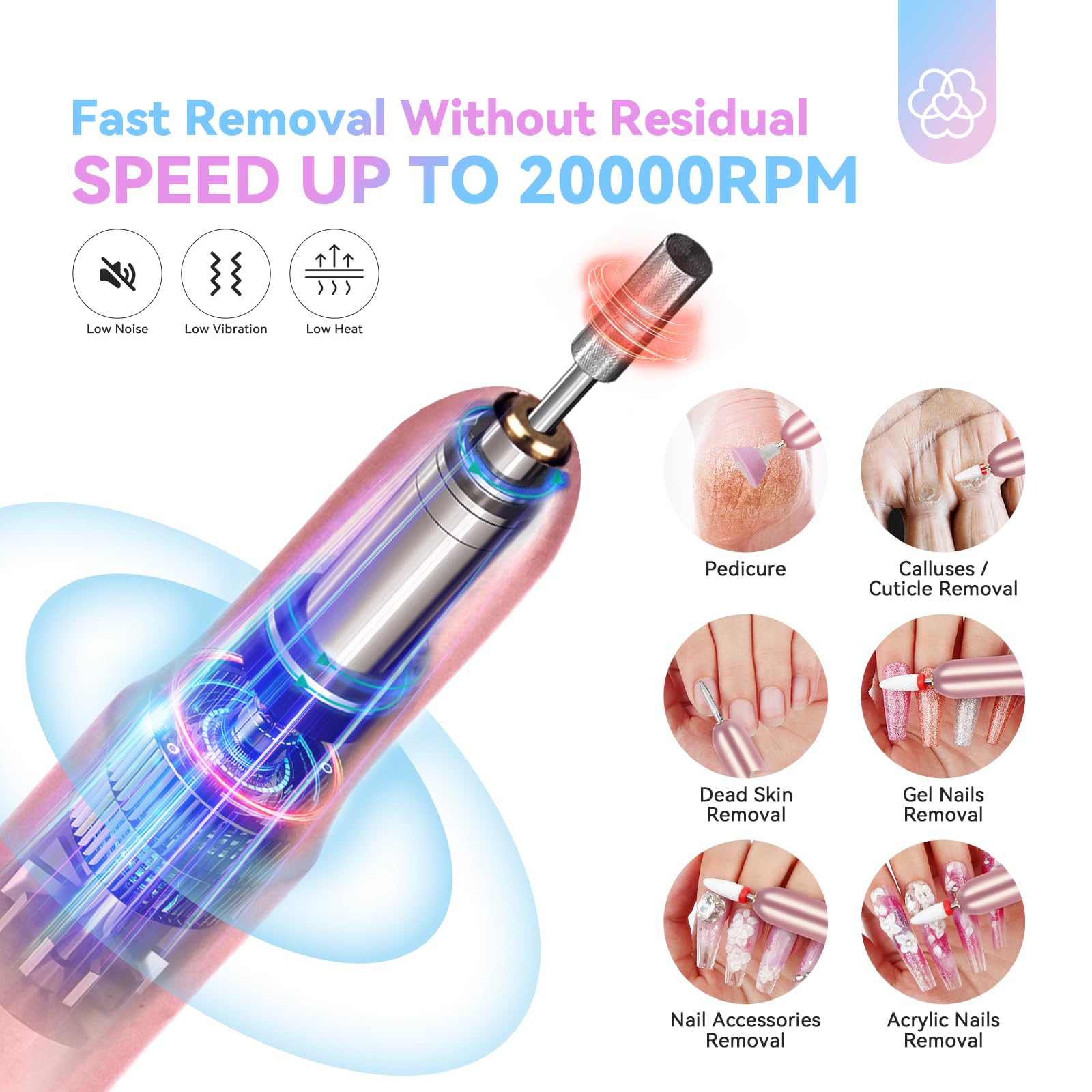 Saviland Acrylic Nail Kit — 10 Powders, 48W Lamp, 20K RPM Drill, Complete Home Set