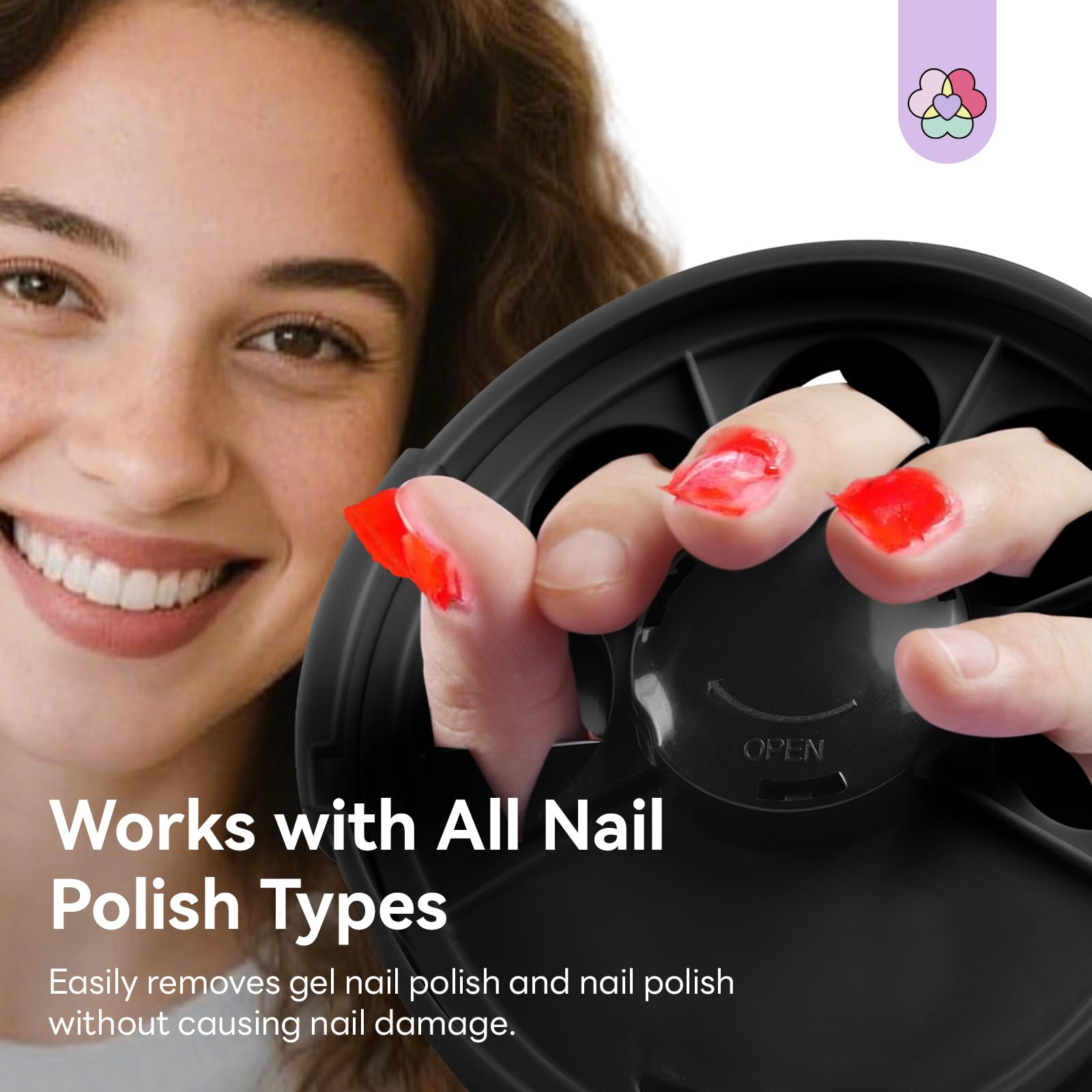 SAVILAND Nail Soaking Bowl – Gentle Steam Gel Polish Remover for Home Use