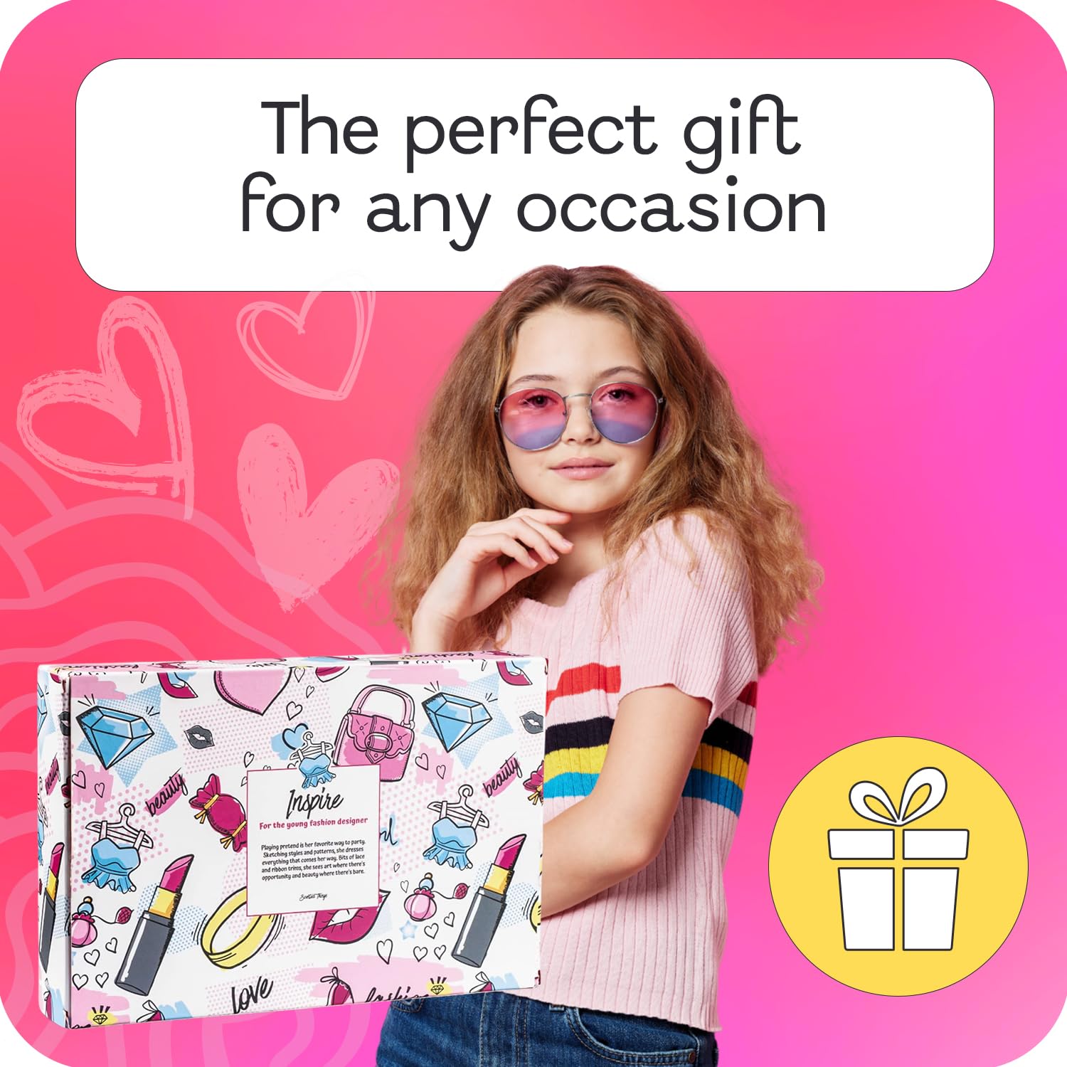 SCENTED THINGS Mannequin Girls Perfume Gift Set – Fruity Body Spray for Tweens & Teens