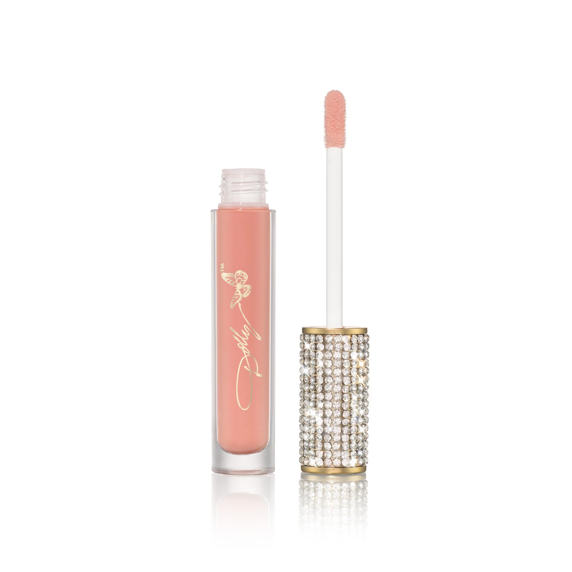 SCENT BEAUTY Dolly Beauty Lip Bundle – Heaven's Kiss Lipstick (Jolene Red & Rosebud), Hi-Gloss Lips (Gold Dust & Rose Petal), Hi-Definition Lip Liner (Ruby & Dawn)