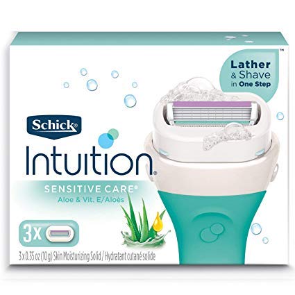 Schick Intuition Sensitive Care Razor Refills with Aloe for Women – 12 Count (Limited Edition)