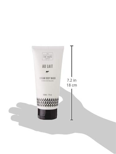 Au Lait Cream Body Wash 200 ml | Scottish Fine Soaps