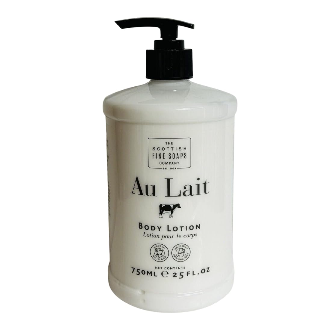 Scottish Fine Soaps The Company Au Lait Body Lotion – 25 fl oz