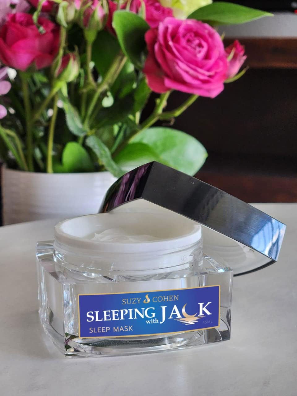 Script Essentials Suzy Cohen Sleeping with Jack Skin Renewing Night Cream – Hydrating, Collagen-Boosting Night Moisturizer