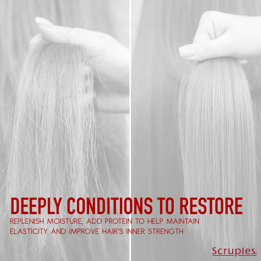 Scruples Complete Recovery Masque – Deep Conditioning Masque for Damaged Hair | 8 oz