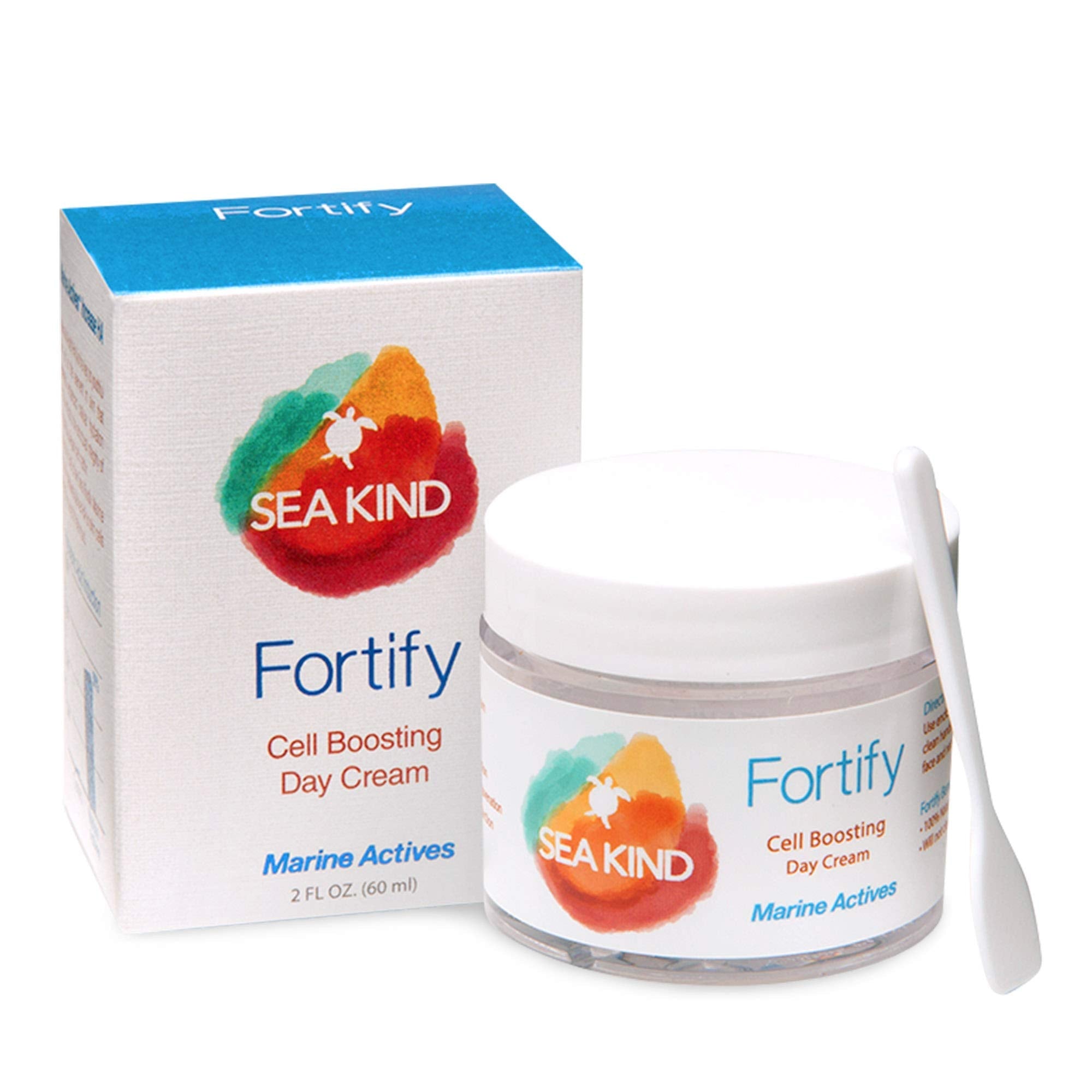 Sea Kind Fortify Cell Boosting Day Cream – Lightweight Marine Actives Moisturizer for All Skin Types