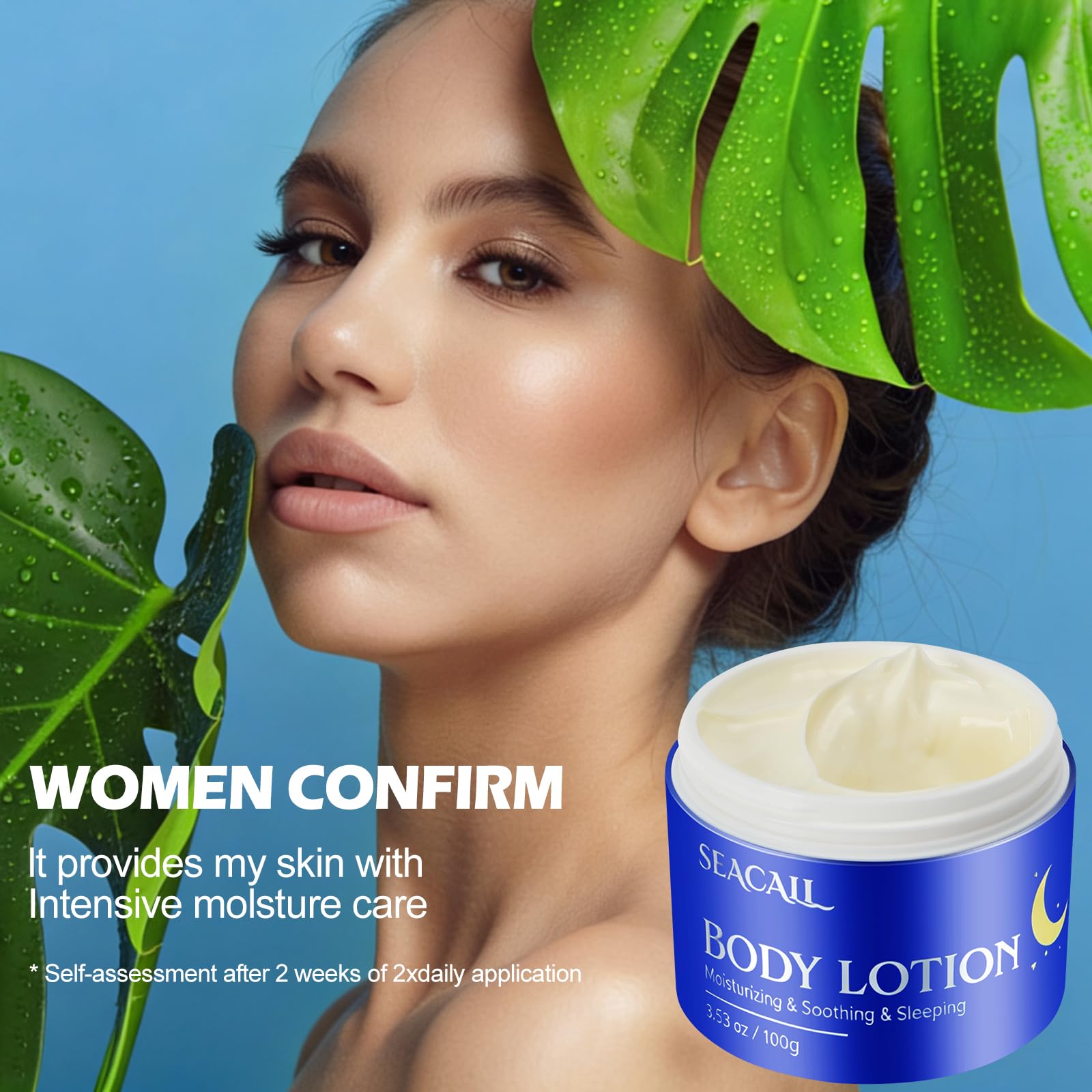 Seacall Body Lotion – Deep Moisturizing, Non-Greasy & Fragrance-Free