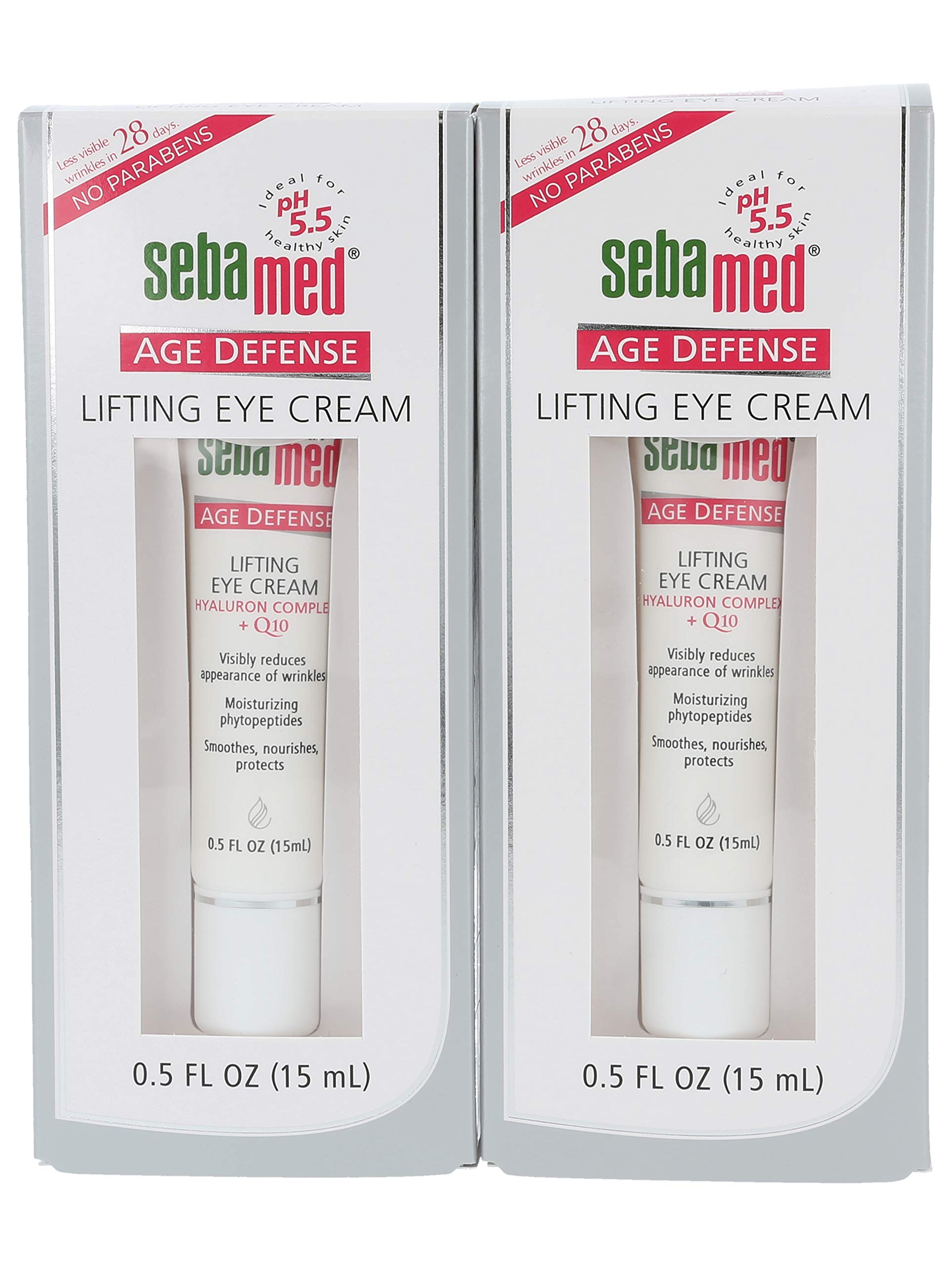 SEBAMED Q10 Lifting Eye Cream Hyaluron Complex – 2×15ml Pack