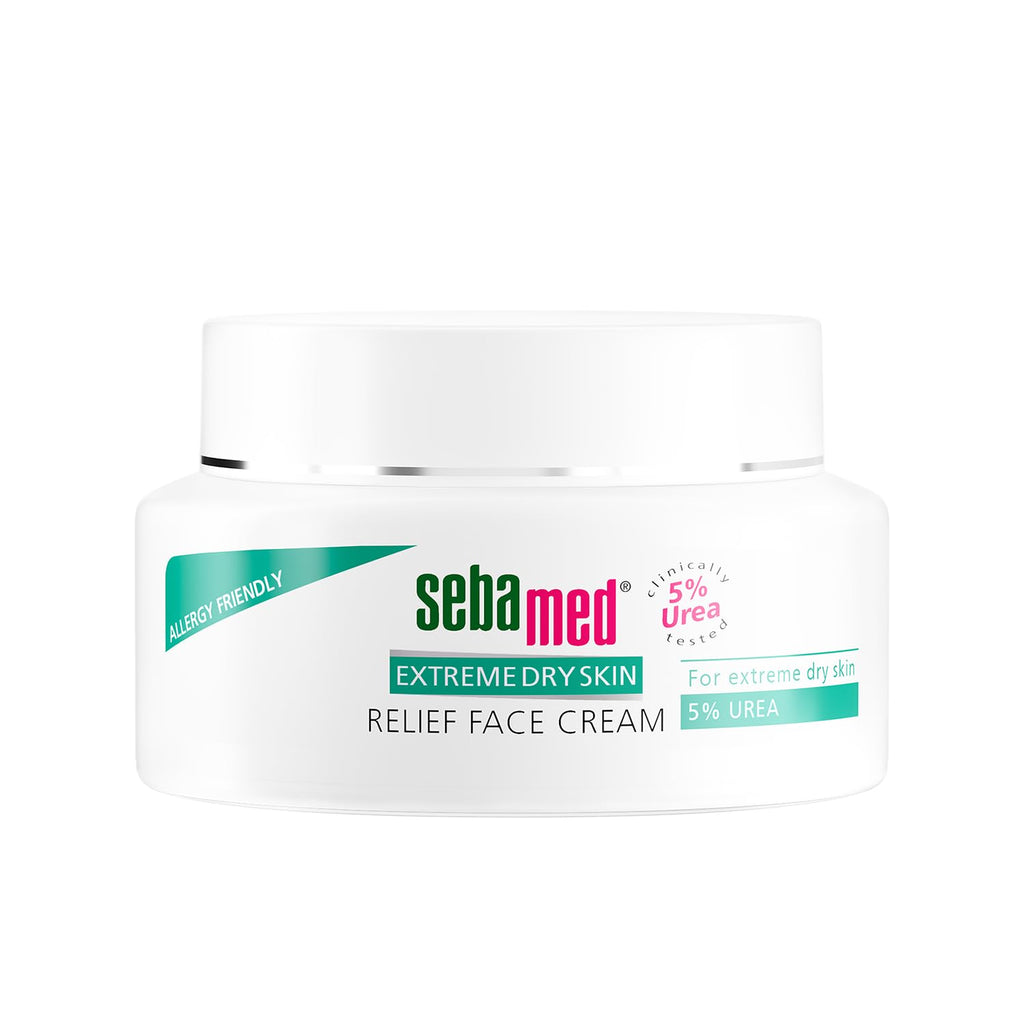 Sebamed Extreme Dry Skin Relief Face Cream 5% Urea – Deep Hydration for Dry Skin (50 ml)