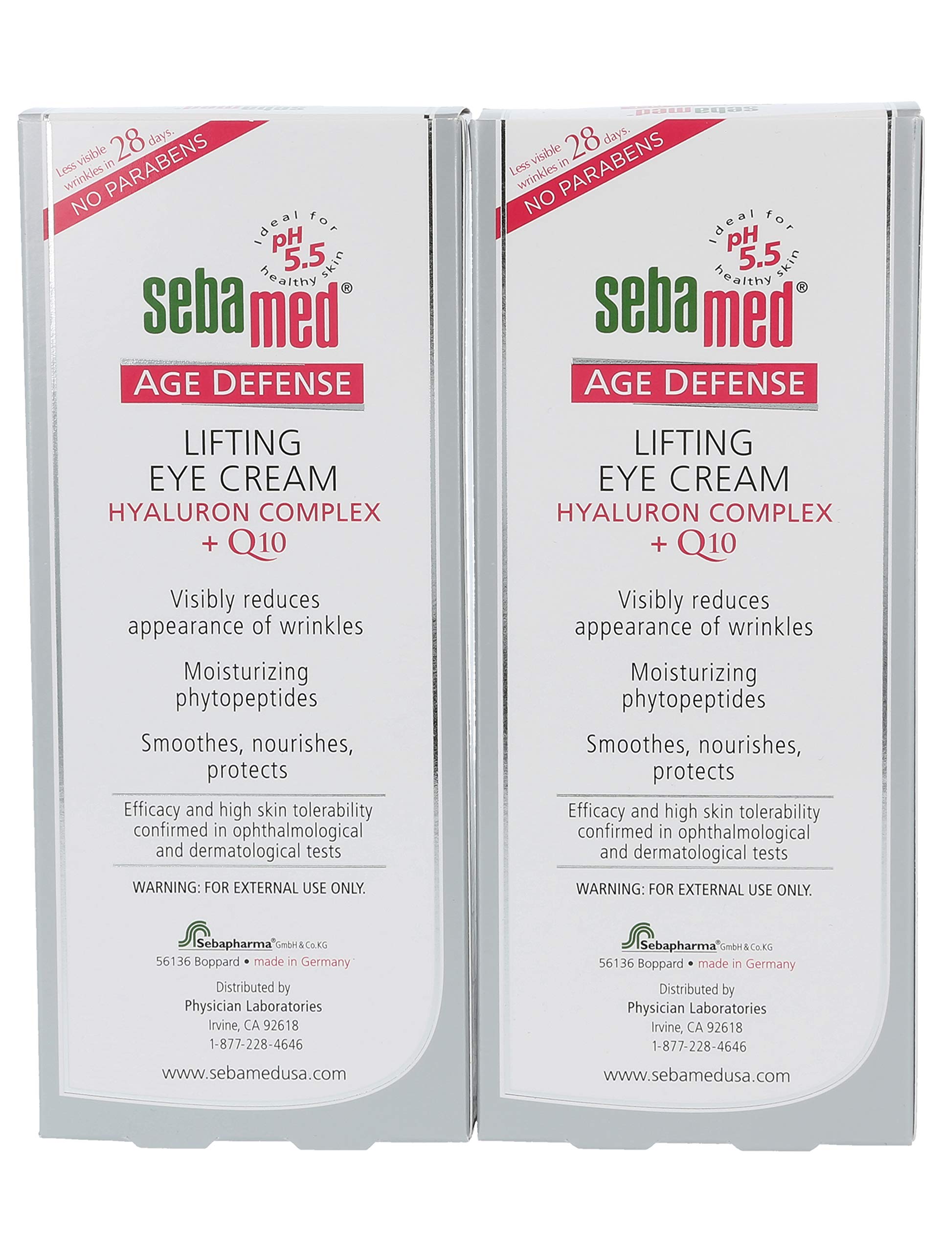 SEBAMED Q10 Lifting Eye Cream Hyaluron Complex – 2×15ml Pack