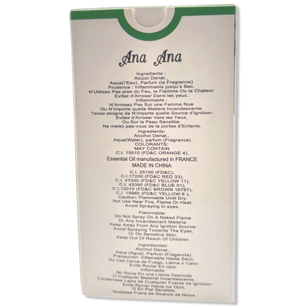 Secret Plus Ana Ana Eau de Parfum 3.4 fl oz – Feminine Lily & Fruit Scent
