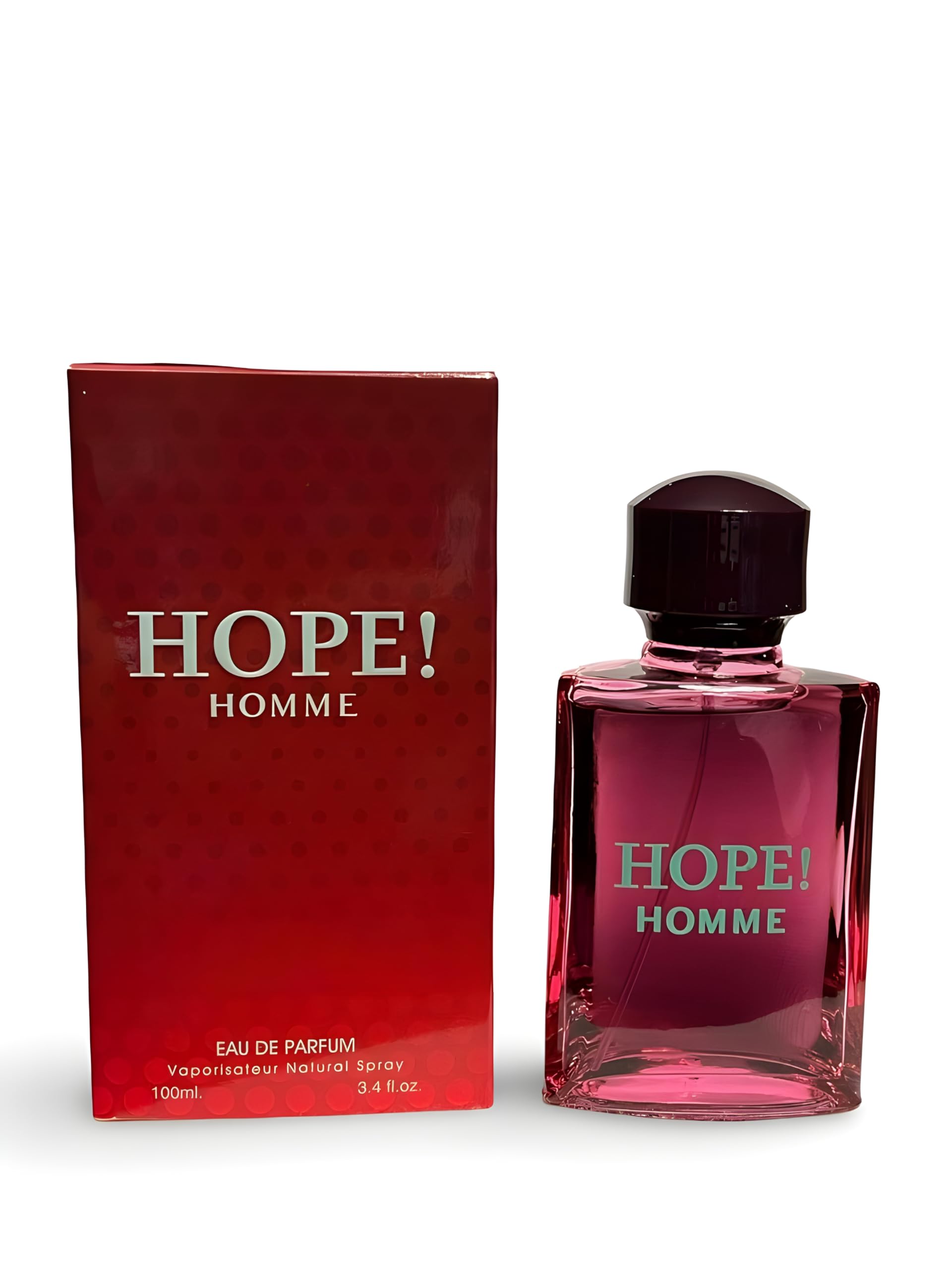 Secret Plus HOPE! HOMME Eau de Parfum for Men – 3.4 Fl Oz