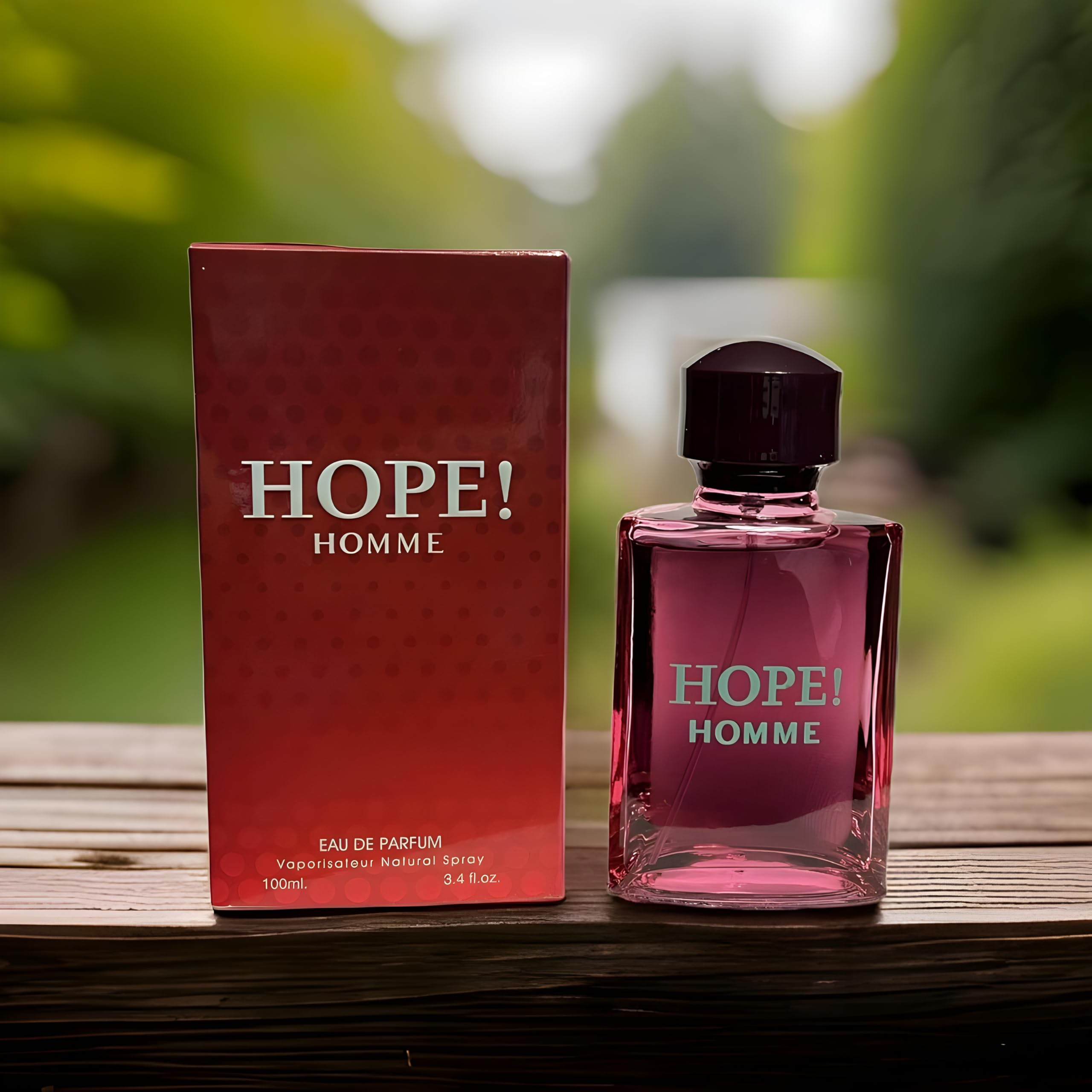 Secret Plus HOPE! HOMME Eau de Parfum for Men – 3.4 Fl Oz