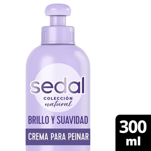 Sedal Natural Gloss & Softness Combing Cream 300ml | Shine, Smoothness & Healthy-Look Hair