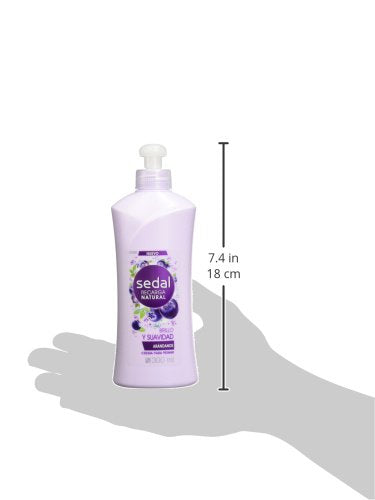 Sedal Natural Gloss & Softness Combing Cream 300ml | Shine, Smoothness & Healthy-Look Hair