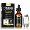 Sefralls 5% Minoxidil Hair Growth Oil Kit – Extra Strength Hair & Beard Regrowth Serum, 2.11 fl oz