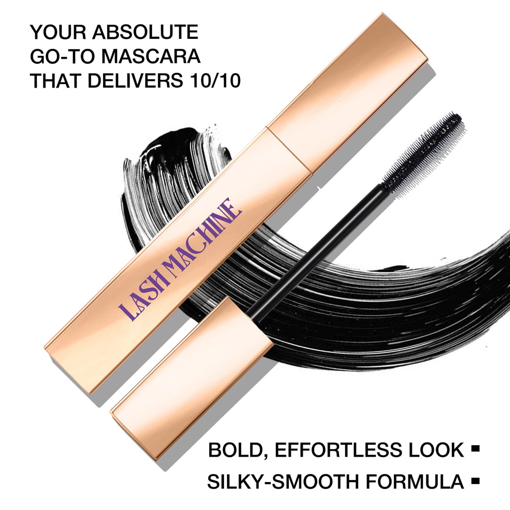 SELESTIA BEAUTY Lengthening Mascara Lash Machine – Lift & Length, Clump-Free, Made in Italy