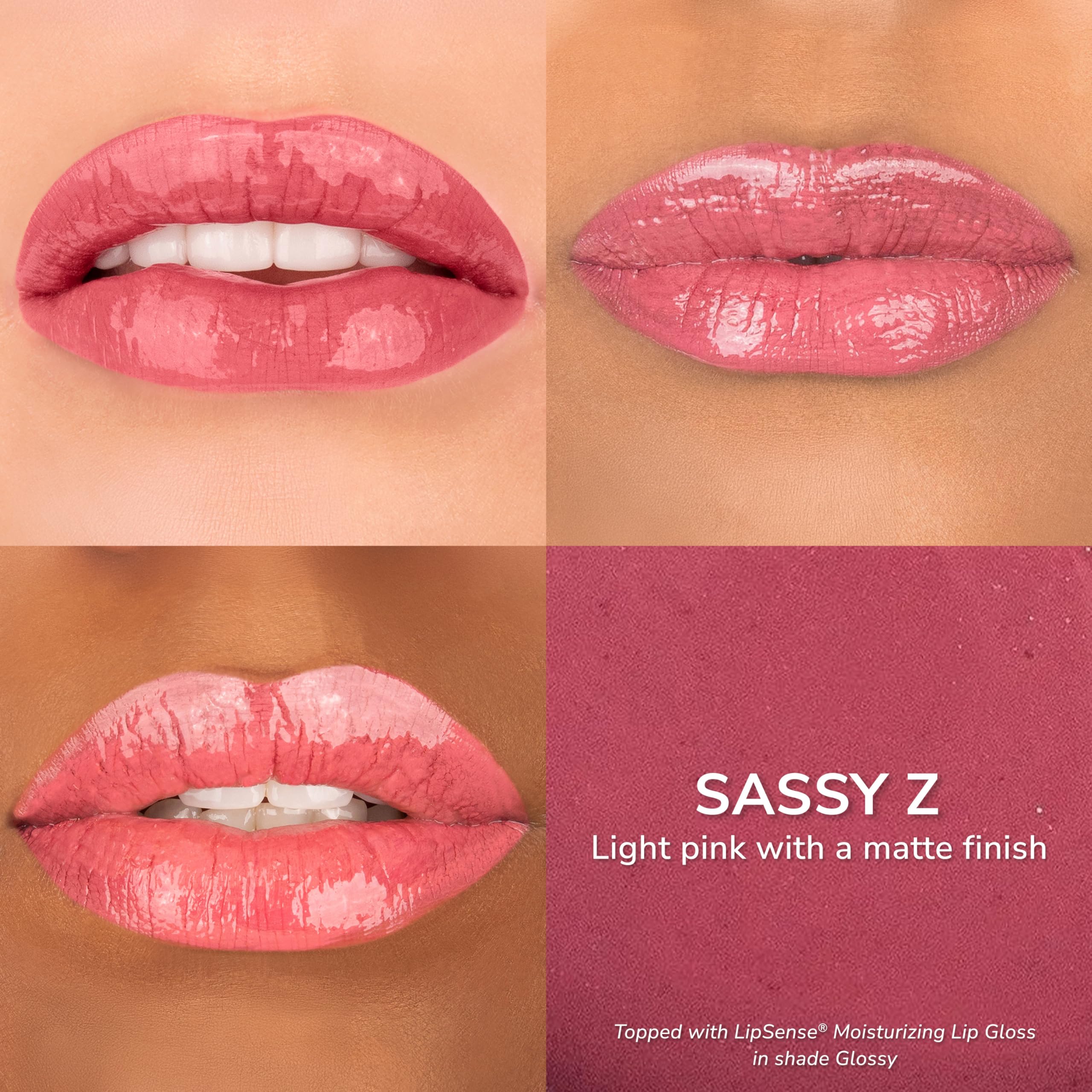 SeneGence LipSense Long-Lasting Lipstick – 18-Hour Wear, Waterproof, Vegan & Cruelty-Free
