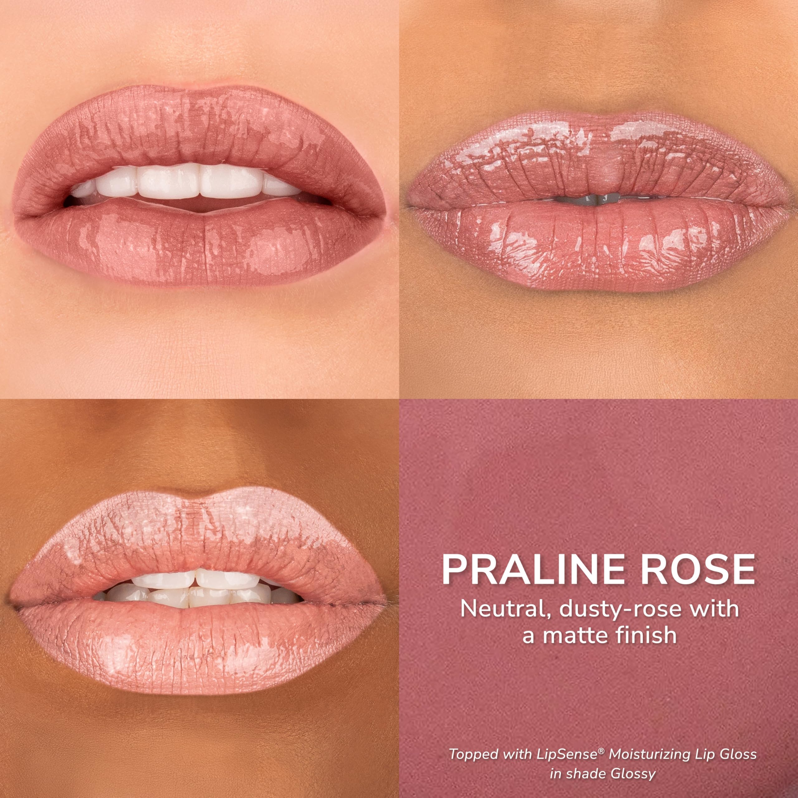 SeneGence LipSense Long-Lasting Lipstick – 18-Hour Wear, Waterproof & Transfer-Proof