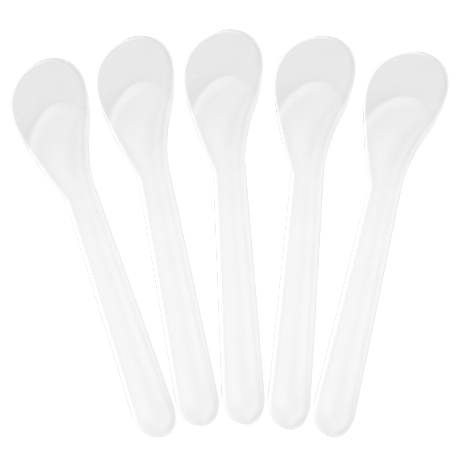 Senkary 200 Pack Large Plastic Spatulas – 5 Inch Disposable Makeup Spatulas for Skincare & DIY Masks