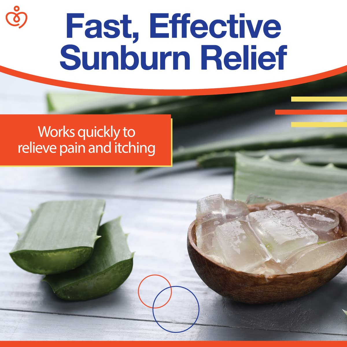 Sensiv Aloe Gel with Lidocaine 4% — Maximum Strength Sunburn Relief & Cooling