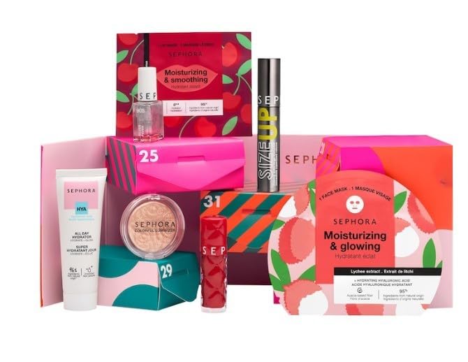 SEPHORA After Calendar Gift Set - 7 Full-Size Makeup & Skincare (Holiday 2025)