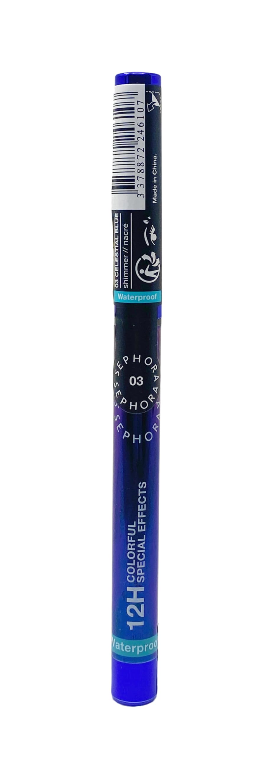 SEPHORA COLLECTION 12H Colorful Special Effects Multichrome Eyeliner – Celestial Blue (0.007 oz/0.2 g)